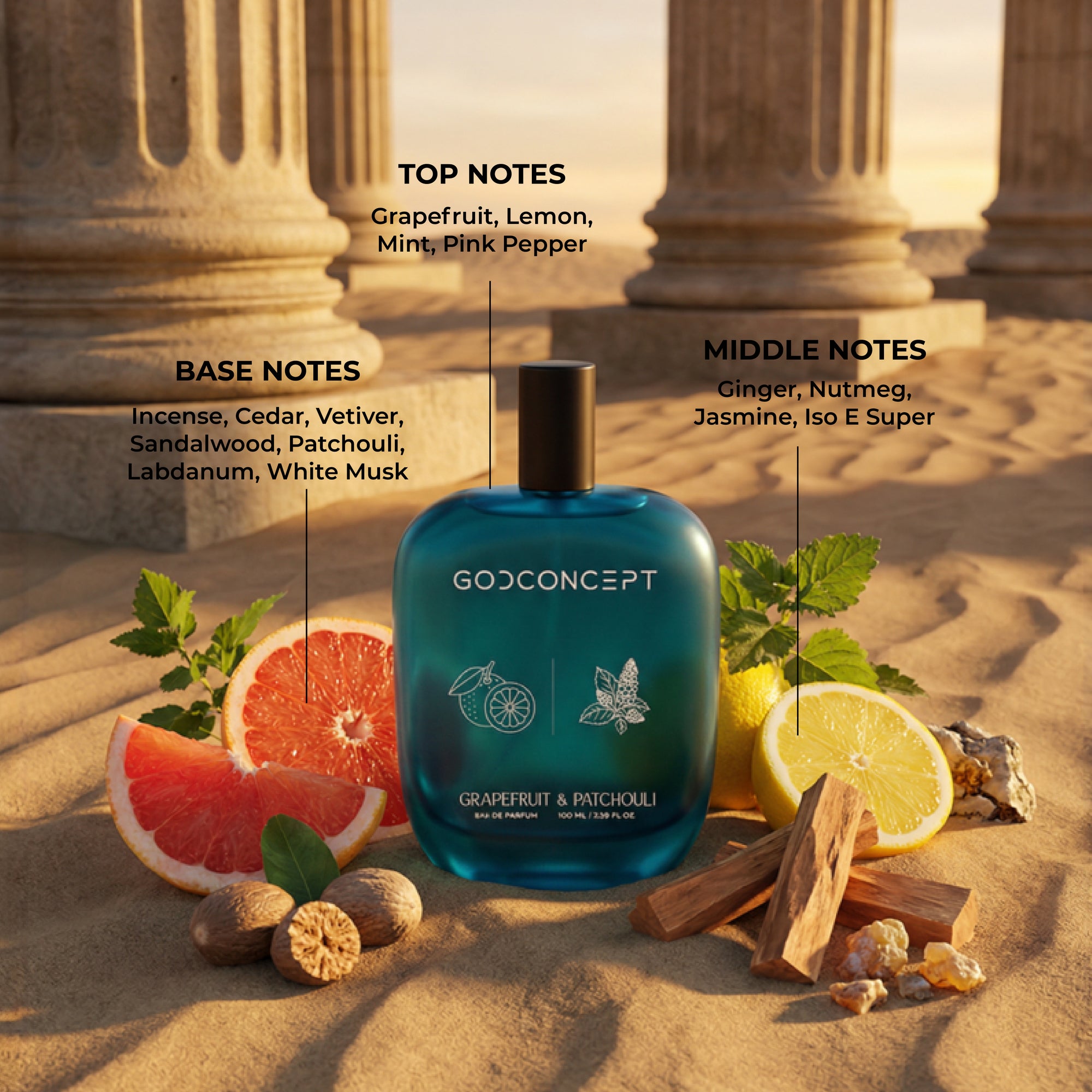 Grapefruit & Patchouli – Inspired by Bl€u de Ch@nel